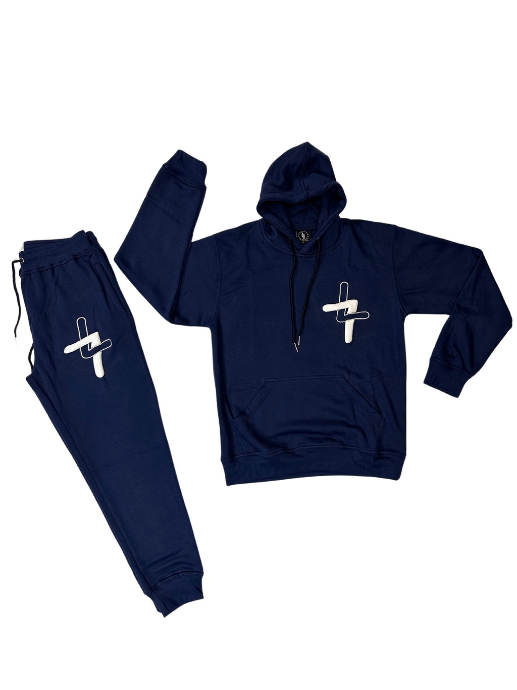 PRE-ORDER “DIFFERENT” Navy Blue Sweatsuit