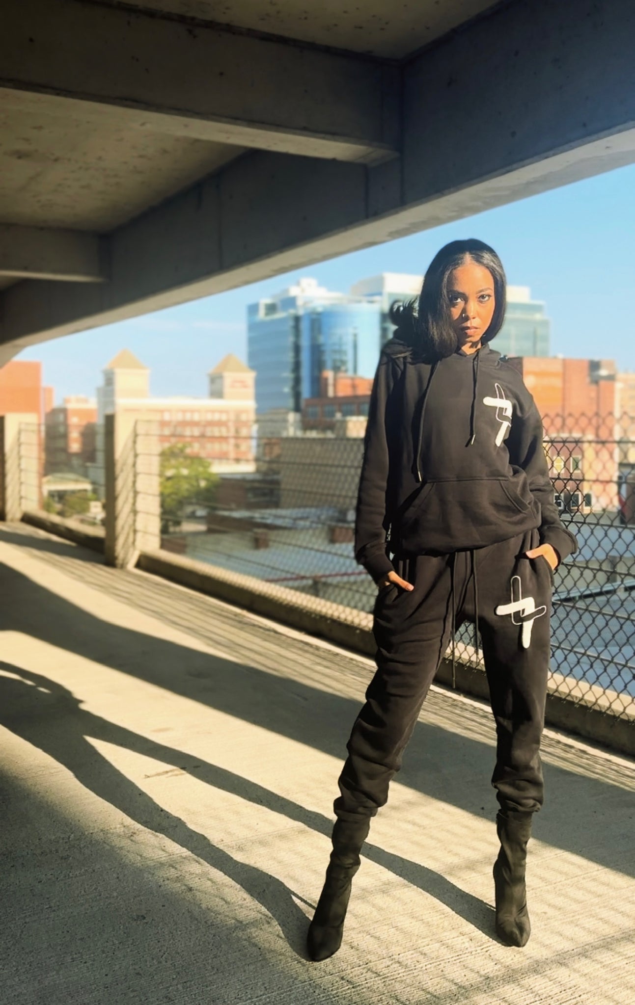 PRE-ORDER “DIFFERENT” Black Sweatsuit