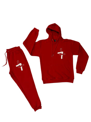 PRE-ORDER “DIFFERENT” Red Sweatsuit