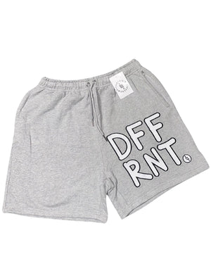 DFFRNT Embroidered Shorts (Gray)